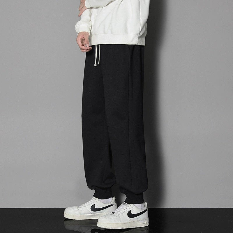 Factory Simple Sports Men'S Comfortable Loose Straight Leg Pants Casual Joker Wide Leg Pants - Image 3